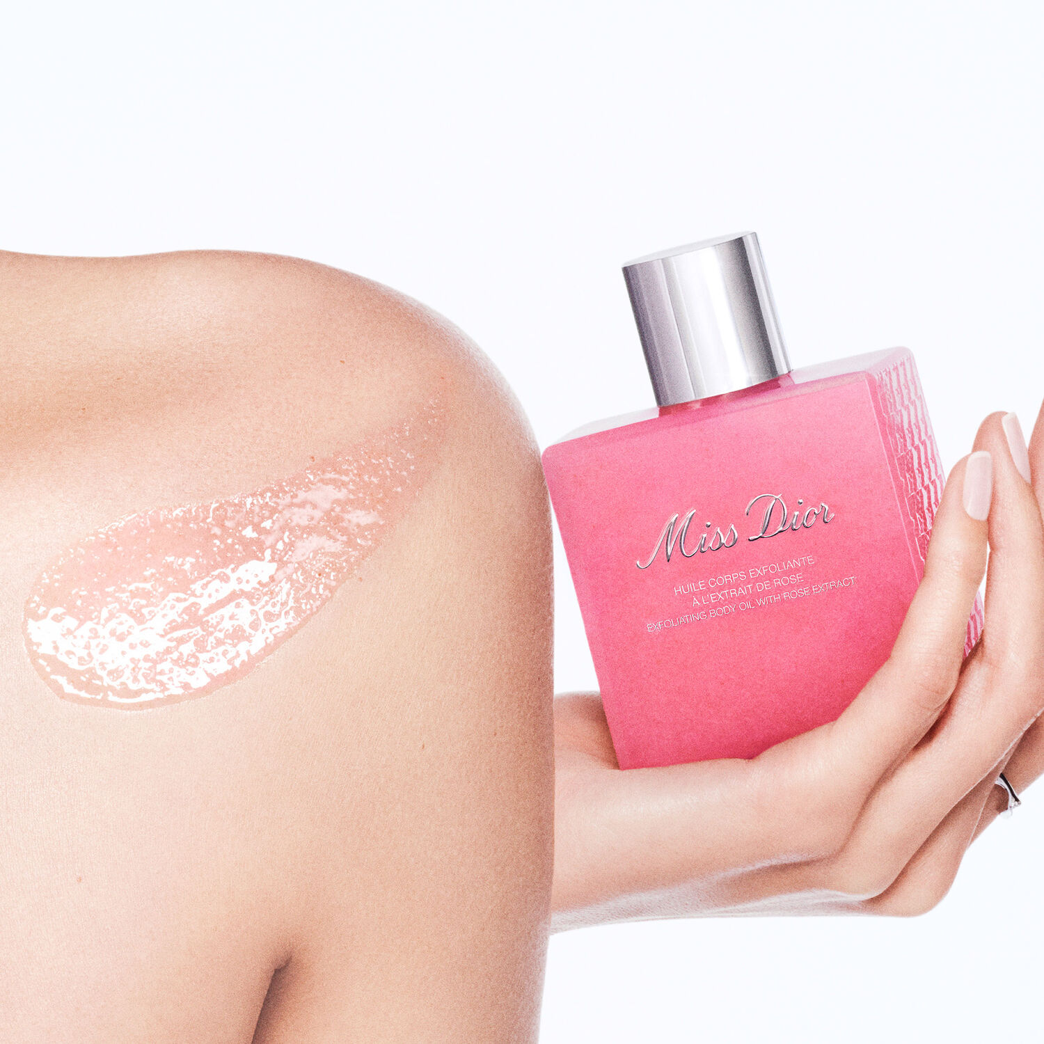 MISS DIOR ACEITE CORPORAL EXFOLIANTE CON EXTRACTO DE ROSA (ACEITE DE DUCHA EXFOLIANTE)